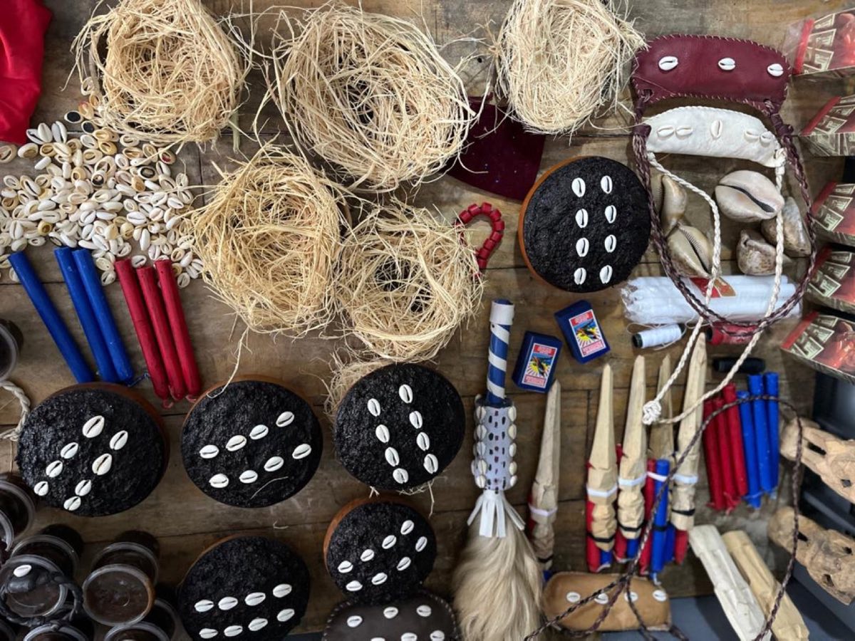 Savons rituels aux cauris — atelier de tradition béninoise